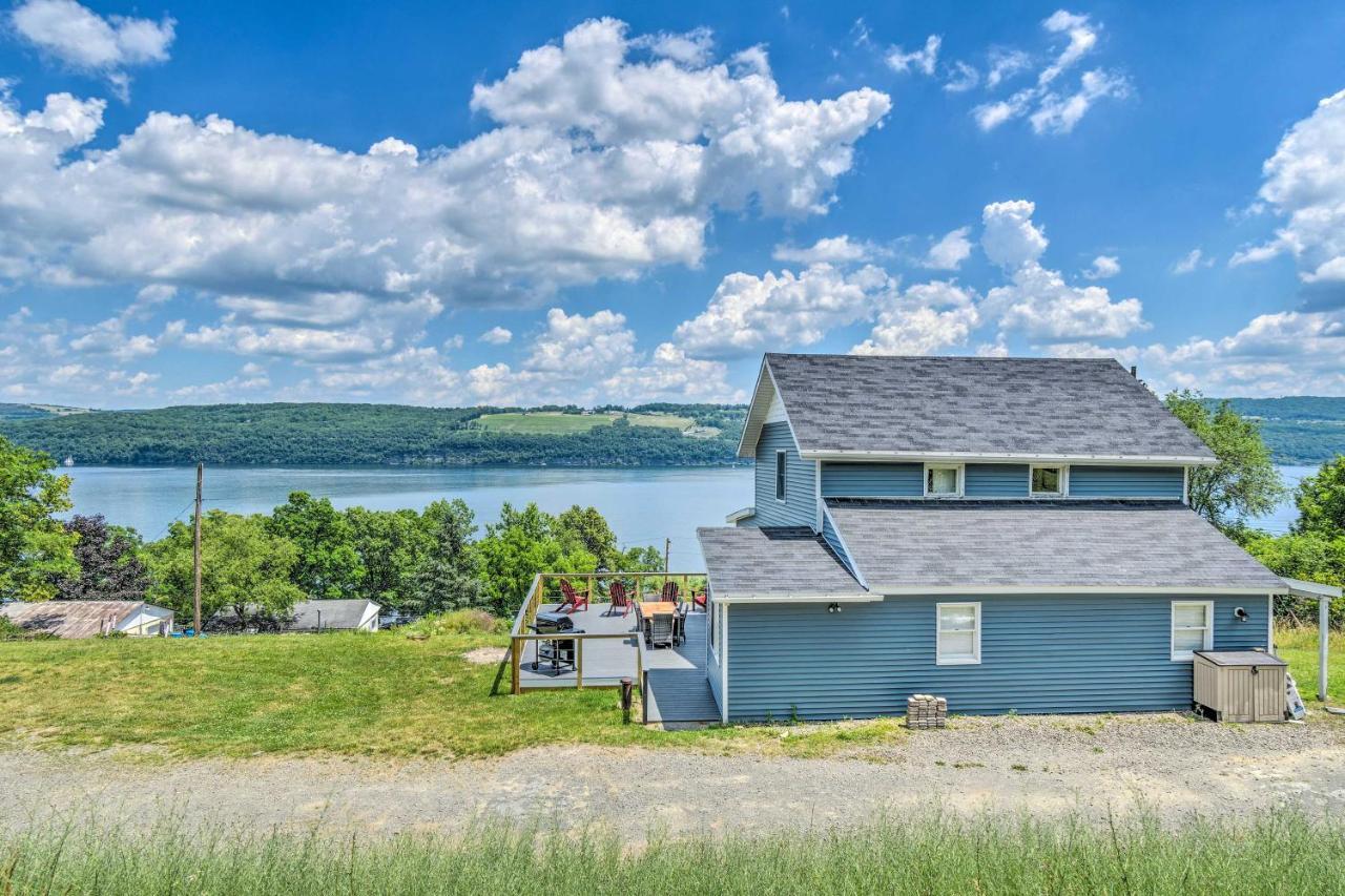 Watkins Glen Lakeview Cottage With Waterfall! Luaran gambar